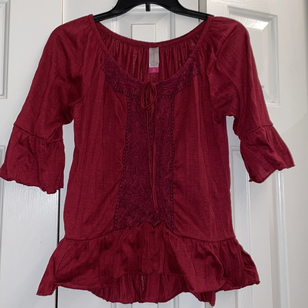 Red shirt